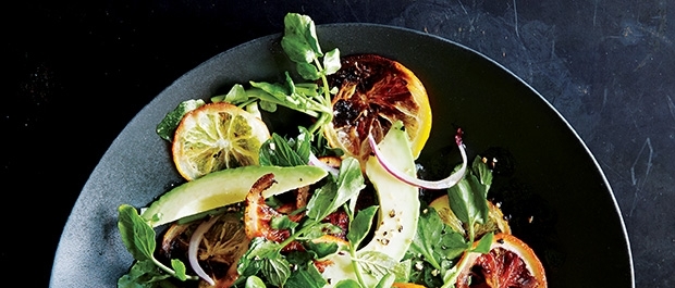 Roasted Citrus & Avocado Salad