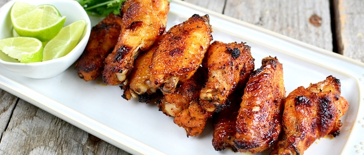 Bourbon Chipotle Chicken Wings