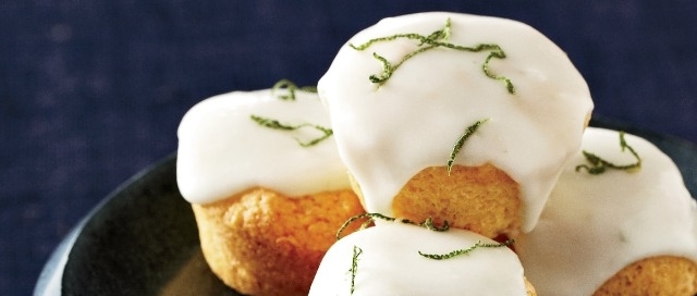 Almond, Elderflower, and Lime Mini Cakes