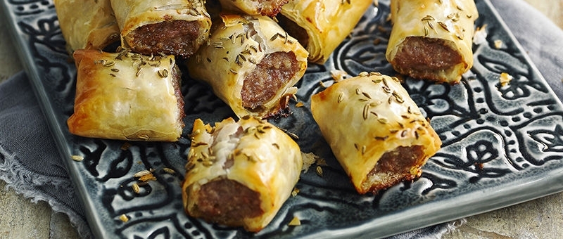 Mini Sausage Strudels