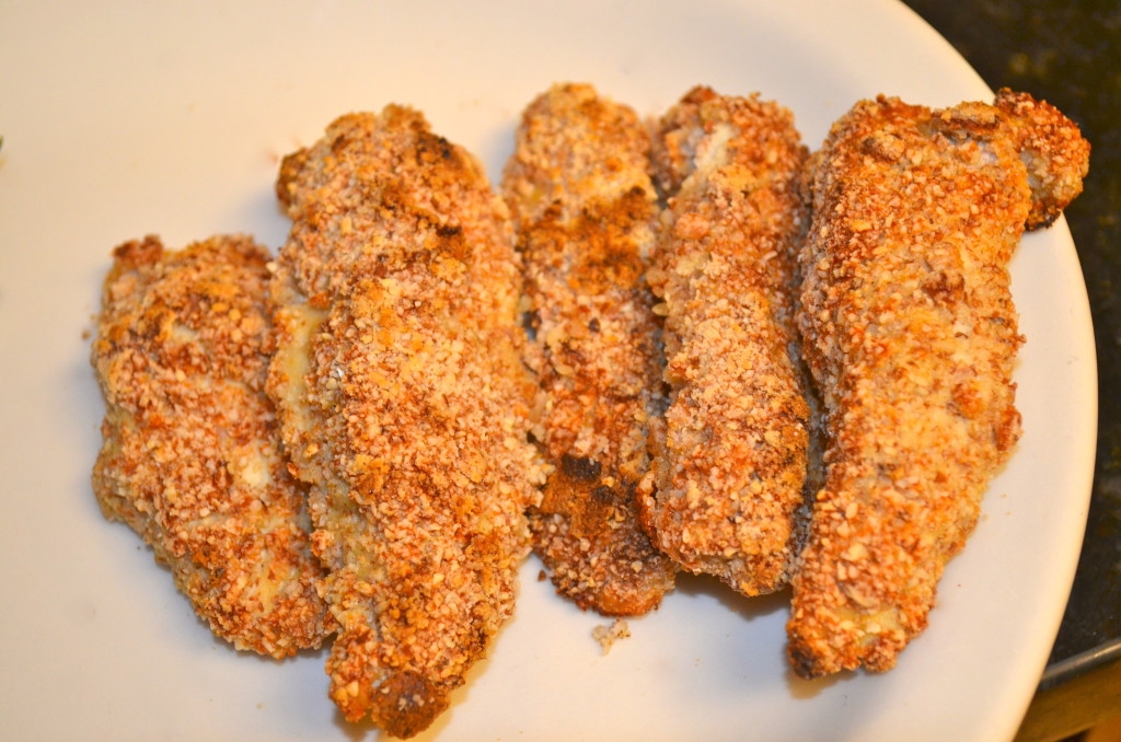 Potato Rosemary Crusted Chicken Tenders